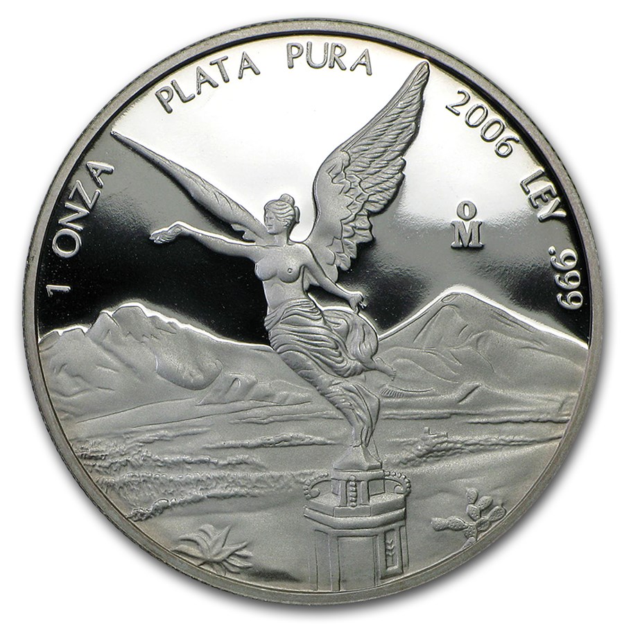 2006 Mexico 1 oz Silver Libertad Proof (In Capsule)