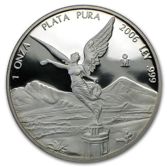 2006 Mexico 1 oz Silver Libertad Proof (In Capsule) 2006 Mexico 1 oz Silver Libertad Proof (In Capsule)