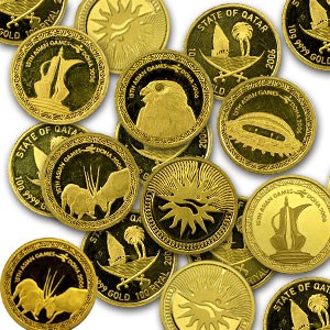 2006 Qatar Proof Gold 100 Riyals 15th Asian Games 2006 Qatar Proof Gold 100 Riyals 15th Asian Games
