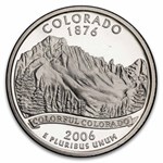 2006-S Colorado State Quarter Gem Proof 40-Coin Roll