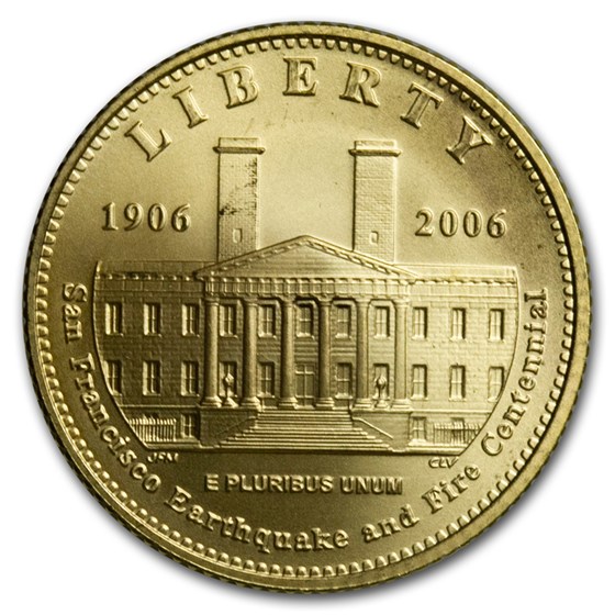2006-S Gold $5 Commem San Francisco Old Mint BU (Capsule Only) 2006-S Gold $5 Commem San Francisco Old Mint BU (Capsule Only)