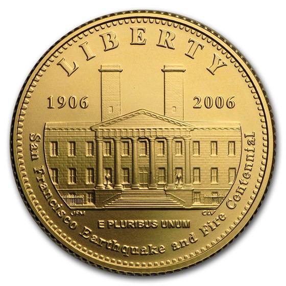 2006-S Gold $5 Commem San Francisco Old Mint BU (w/Box & COA) 2006-S Gold $5 Commem San Francisco Old Mint BU (w/Box & COA)