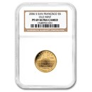 2006-S Gold $5 Commem San Francisco Old Mint PF-69 NGC