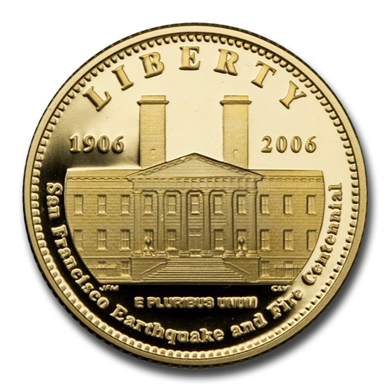 2006-S Gold $5 Commem San Francisco Old Mint Proof (Capsule Only) 2006-S Gold $5 Commem San Francisco Old Mint Proof (Capsule Only)
