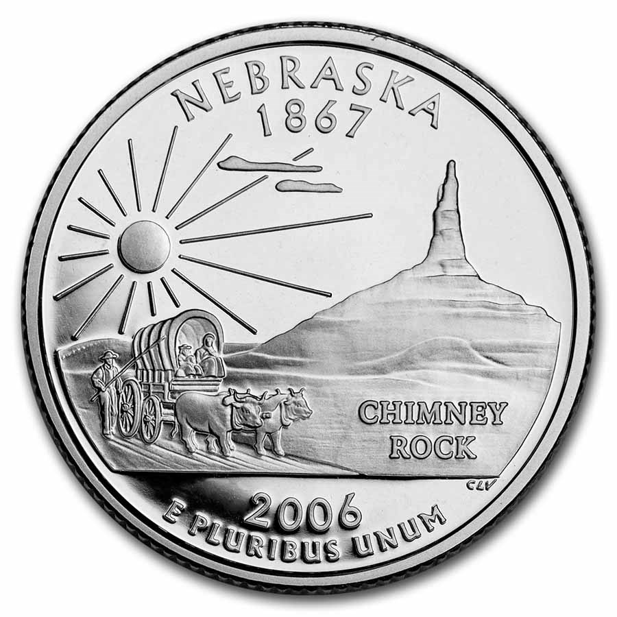 2006-S Nebraska State Quarter Gem Proof (Silver)