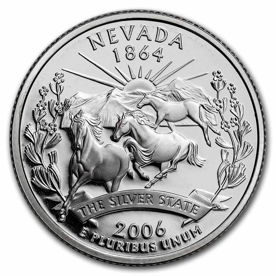 2006-S Nevada State Quarter Gem Proof (Silver)
