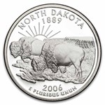 2006-S North Dakota State Quarter Gem Proof 40-Coin Roll (Silver)