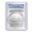 2006-S San Francisco Old Mint $1 Silver Commem MS-69 PCGS