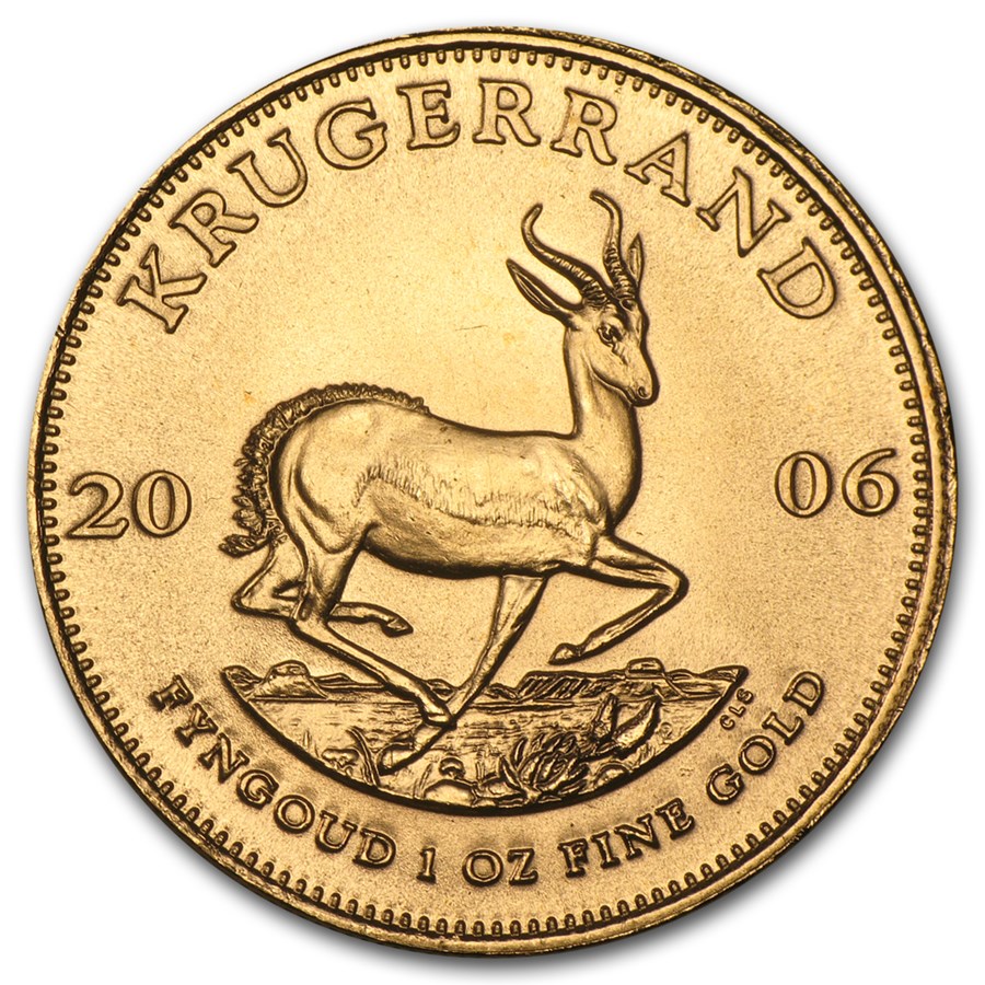 2006 South Africa 1 oz Gold Krugerrand BU
