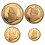 2006 South Africa 4-Coin Gold Krugerrand Proof Set (No Box)