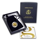 2006-W 1/10 oz Burnished American Gold Eagle (w/Box & COA)