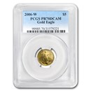 2006-W 1/10 oz Proof American Gold Eagle PR-70 PCGS
