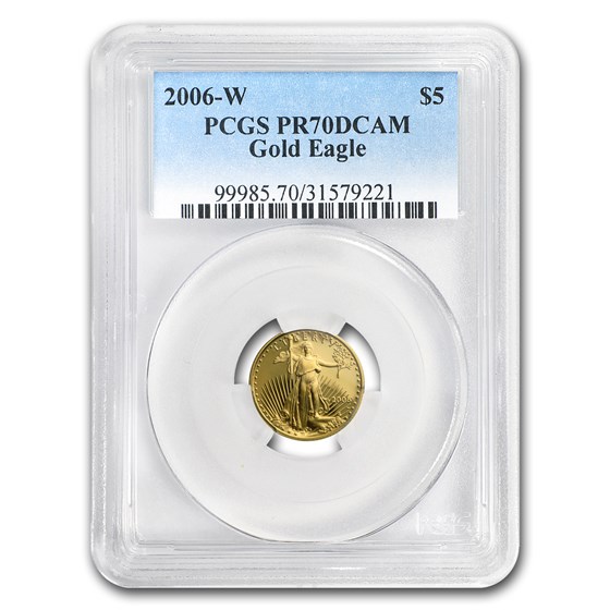 2006-W 1/10 oz Proof American Gold Eagle PR-70 PCGS