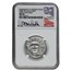 2006-W 1/2 oz Burnished American Plat Eagle MS-70 NGC (ER Castle)
