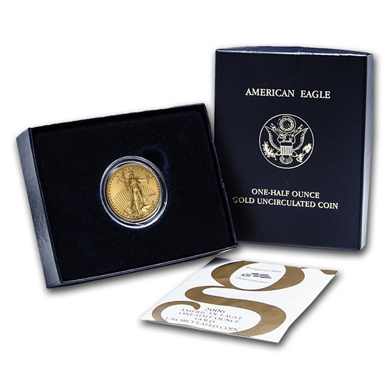 2006-W 1/2 oz Burnished Gold American Eagle (w/Box & COA) 2006-W 1/2 oz Burnished Gold American Eagle (w/Box & COA)