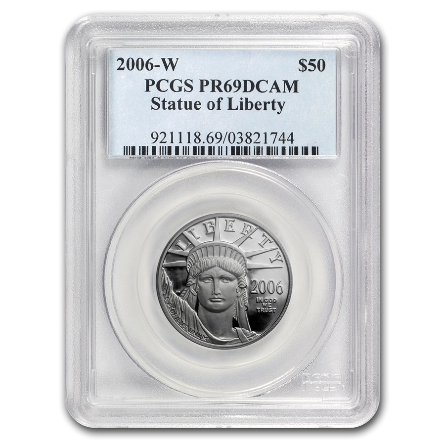 2006-W 1/2 oz Proof American Platinum Eagle PR-69 PCGS