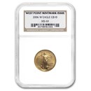 2006-W 1/4 oz Burnished American Gold Eagle MS/SP-69 NGC