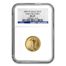 2006-W 1/4 oz Burnished Gold Eagle MS/SP-69 NGC (Early Release) 2006-W 1/4 oz Burnished Gold Eagle MS/SP-69 NGC (Early Release)
