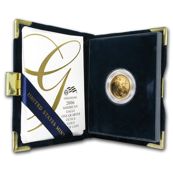 2006-W 1/4 oz Proof American Gold Eagle (w/Box & COA) 2006-W 1/4 oz Proof American Gold Eagle (w/Box & COA)