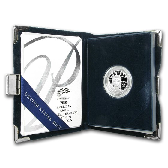 2006-W 1/4 oz Proof Platinum American Eagle (w/Box & COA) 2006-W 1/4 oz Proof Platinum American Eagle (w/Box & COA)