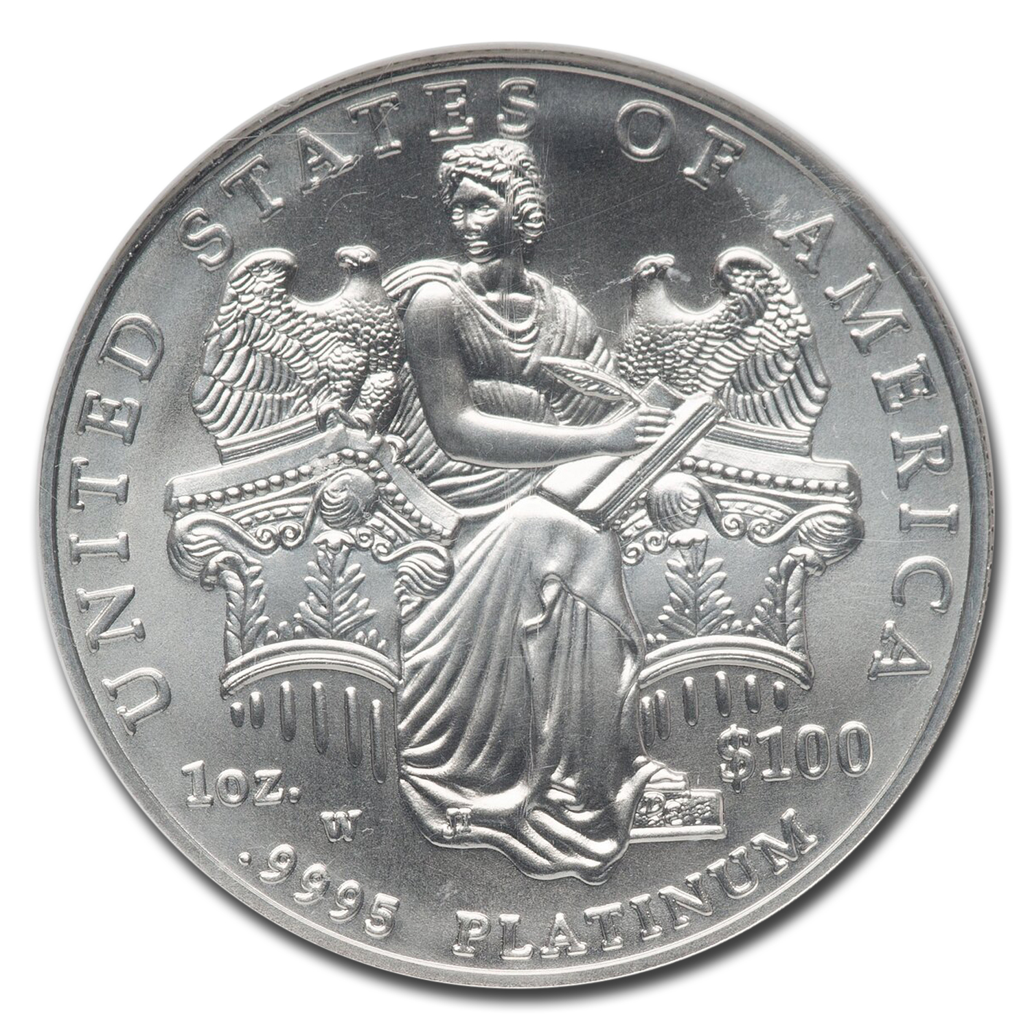 Buy 2006-W 1 oz Burnished American Platinum Eagle MS-70 NGC | APMEX