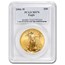 2006-W 1 oz Burnished Gold Eagle MS-70 PCGS