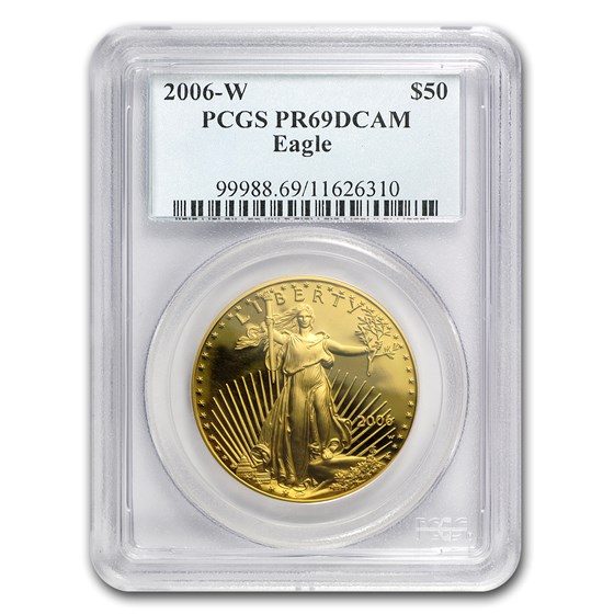 2006-W 1 oz Proof American Gold Eagle PR-69 DCAM PCGS