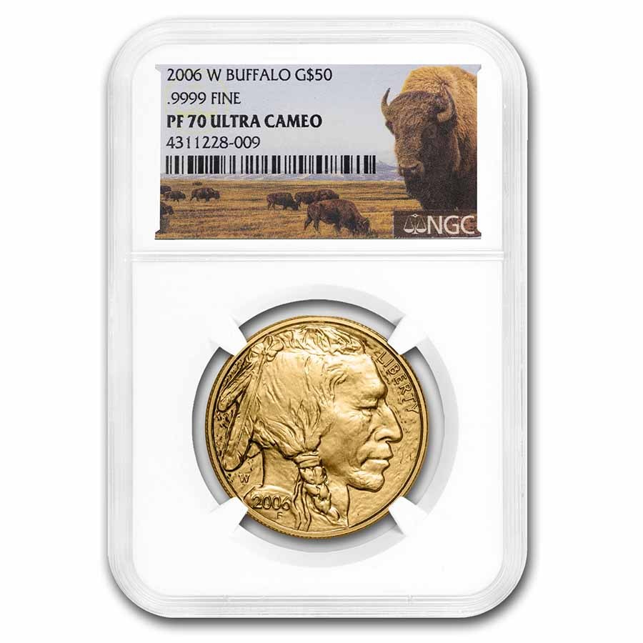 Buy 2006-W 1 oz Proof Gold Buffalo NGC PF-70 | APMEX