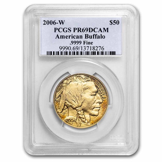 2006-W 1 oz Proof Gold Buffalo PR-69 PCGS 2006-W 1 oz Proof Gold Buffalo PR-69 PCGS