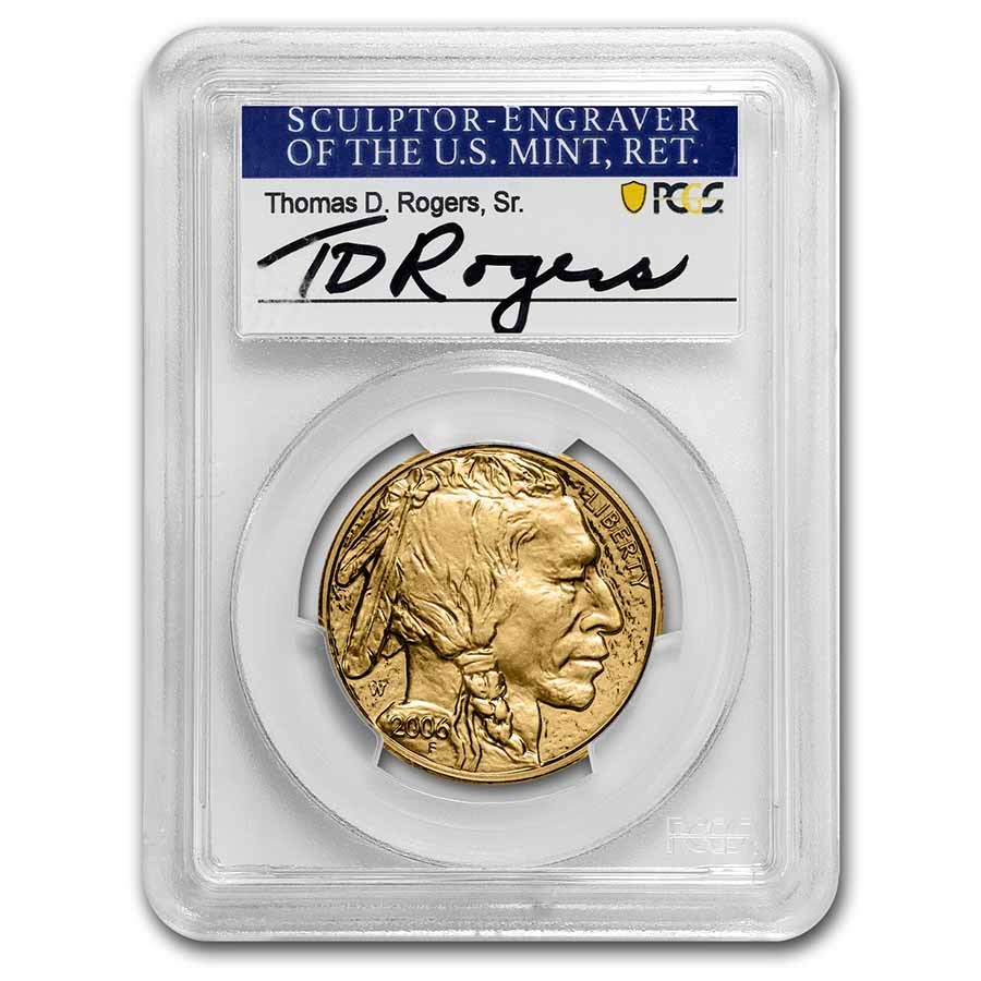 Buy 2006-W 1 oz Proof Gold Buffalo PR-70 PCGS (Rogers Label) | APMEX