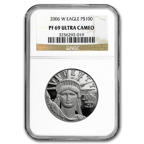 2006-W 1 oz Proof Platinum American Eagle PF-69 NGC 2006-W 1 oz Proof Platinum American Eagle PF-69 NGC