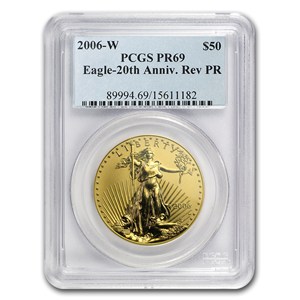 Buy 2006-W 1 oz Reverse Proof Gold Eagle PR-69 PCGS | APMEX