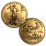 2006-W 2-Coin Burnished Gold & Silver Eagle Set (w/Box & COA)