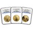 2006-W 3-Coin American Gold Eagle Set MS/PF-70 NGC