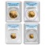 2006-W 4-Coin Proof American Gold Eagle Set PR-70 PCGS