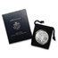 2006-W Burnished American Silver Eagle (w/Box & COA)