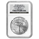 2006-W Burnished Silver Eagle MS-70 NGC (Silver Dollar Set)