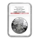 2006-W Proof American Silver Eagle PF-70 NGC (FS)