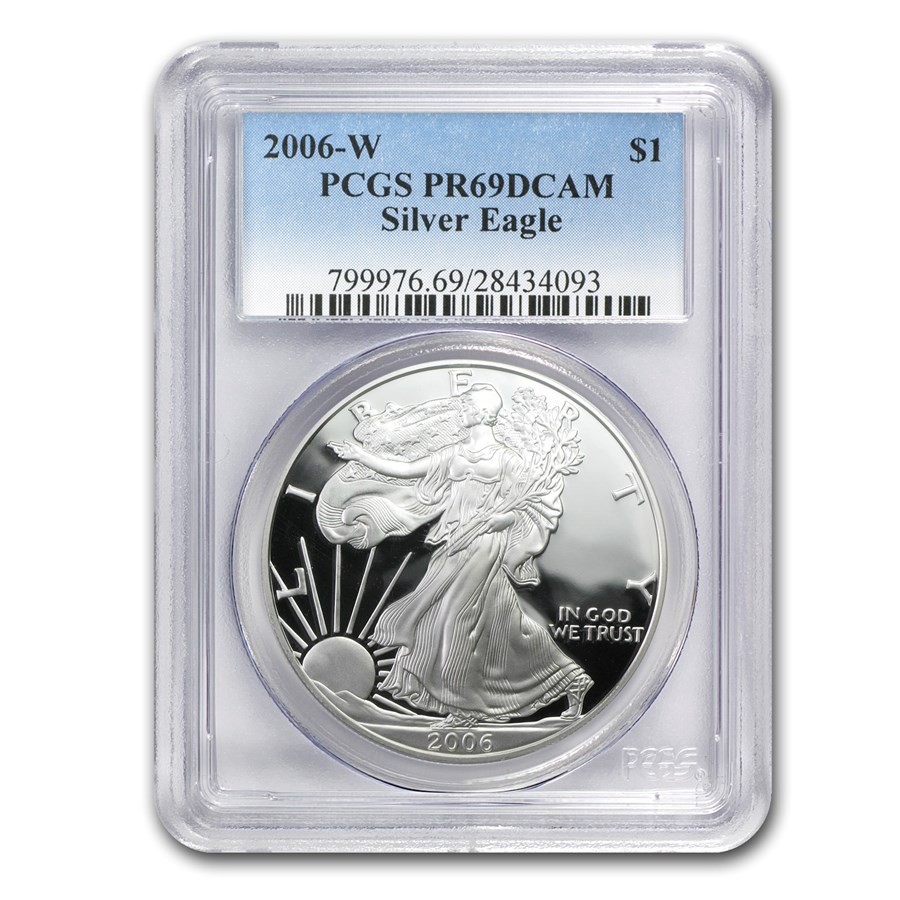 2006-W Proof American Silver Eagle PR-69 PCGS