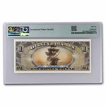2007 $1.00 (EB) Pirate Skull Swords CU-66 EPQ PMG (DIS#136)