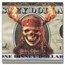 2007 $1.00 (EF) Pirate Skull Fire CU-65 PMG (DIS#134)