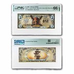 2007 $1.00 (FB) Pirate Skull Swords CU-66 EPQ PMG (DIS#137)