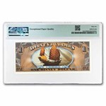 2007 $1.00 (FE) Pirate Skull Bones CU-66 EPQ PMG (DIS#139)