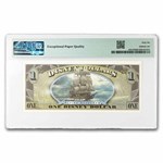 2007 $1.00 (FF) Pirate Skull Fire CU-66 EPQ PMG (DIS#135)
