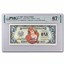 2007 $1.00 (T) Ariel CU-67 EPQ PMG (DIS#131) 5 Consec.