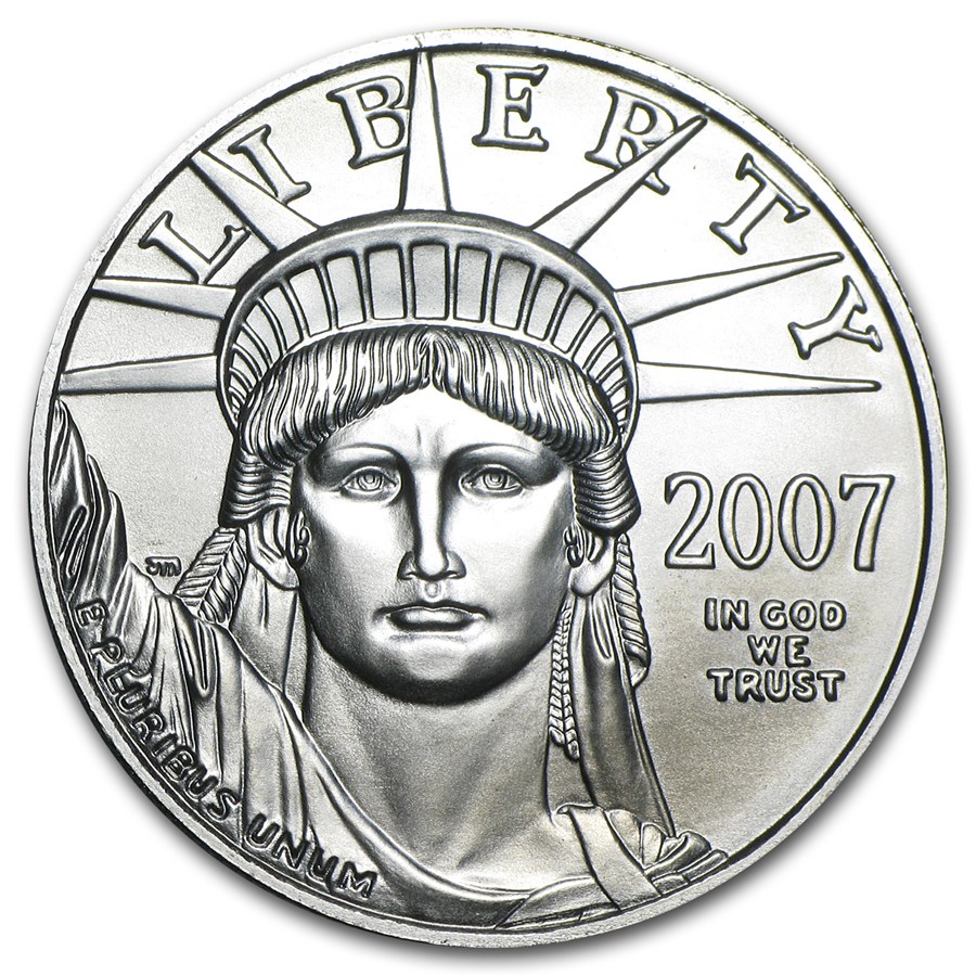 2007 1 oz American Platinum Eagle BU