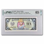2007 $10.00 (T) Cinderella CU-65 EPQ PMG (DIS#133)