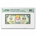 2007 $10 Cinderella CU-65 EPQ PMG (DIS#130)