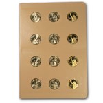 2007-2016 P, D & S 117-Coin Presidential Proof Set (Dansco Album)
