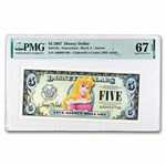 2007 $5.00 Sleeping Beauty CU-67 EPQ PMG (DIS#126)
